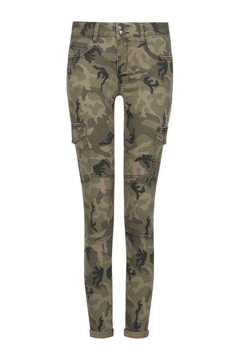 Pantaloni Cargo Camouflage