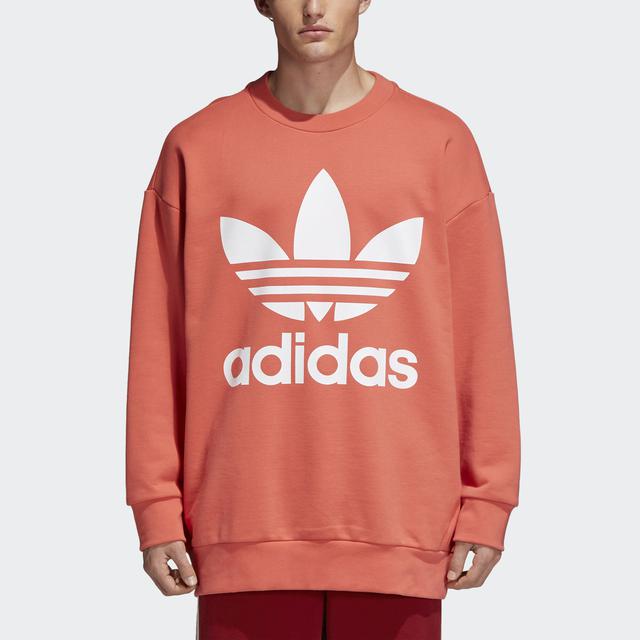 felpa trefoil oversize adidas donna felpa trefoil oversize adidas donna