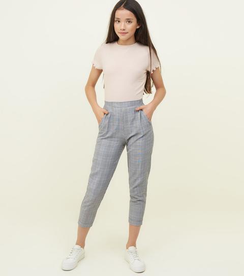 girls slim leg trousers