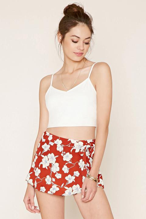 Floral Mini Skort