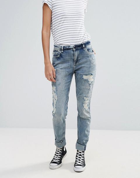 Pepe Jeans - Ziggy - Boyfriend Jeans - Blu