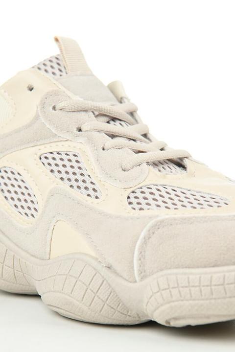 Nude Chunky Sole Trainers from I Saw It 