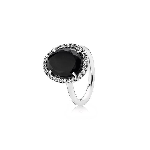 anello spinello nero pandora anello spinello nero pandora