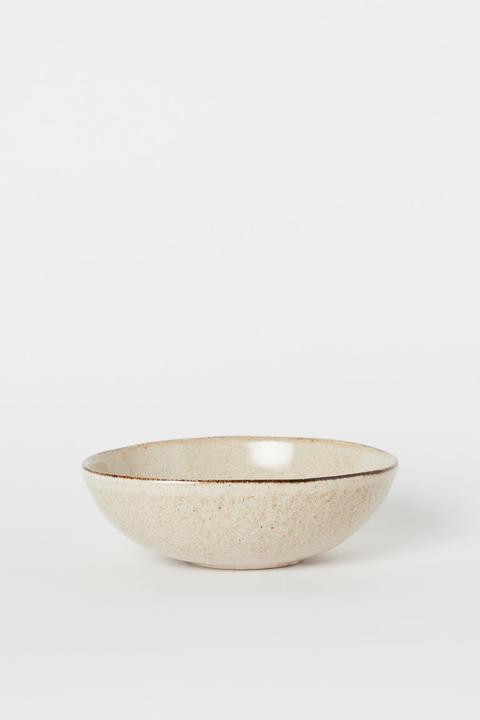 Stoneware Bowl - Beige