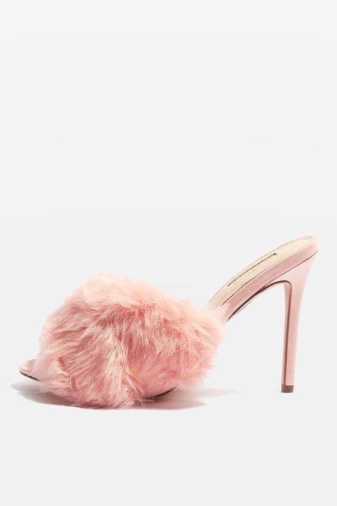 Roa Faux Fur Mules