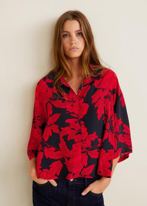 Blusa Stampa Floreale