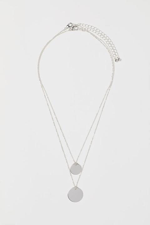 H & M - Collane, 2 Pz - Argento