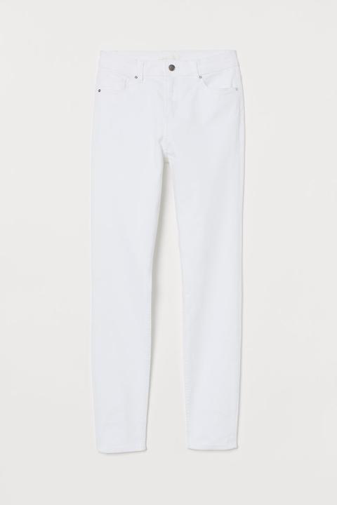 Skinny Regular Jeans - Blanco
