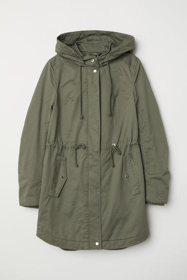 H & M - Parka Imbottito - Verde