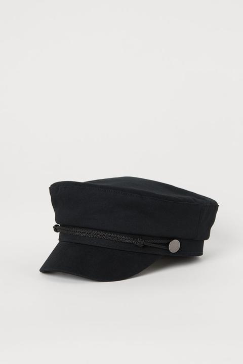 Gorra De Marinero - Negro