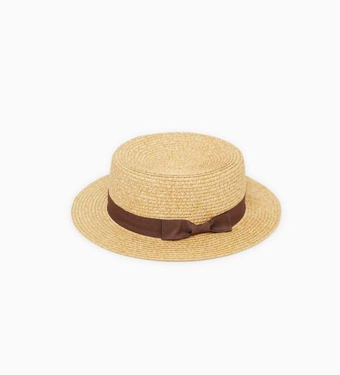 Cappello Con Nastro E Fiocco