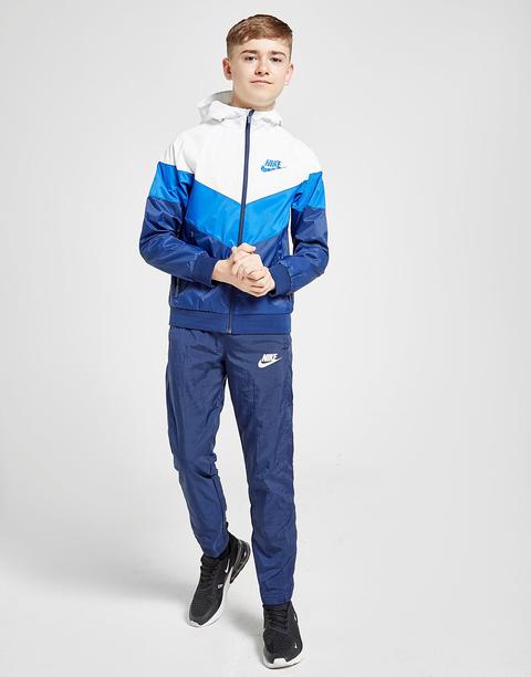 nike sportswear colour block lightweight jacket junior