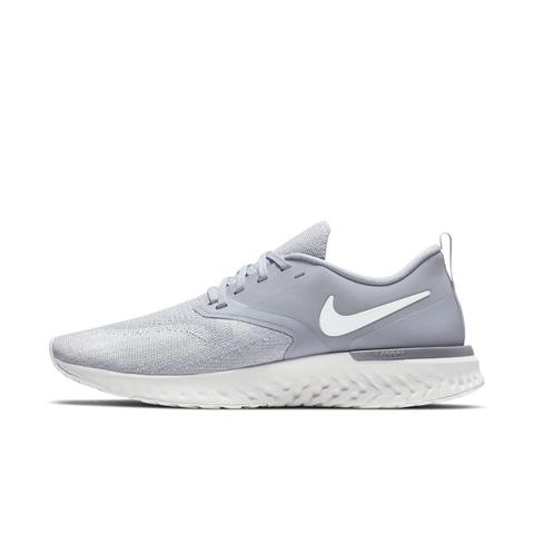 Nike Odyssey React Flyknit 2 Zapatillas De Running - Mujer - Gris