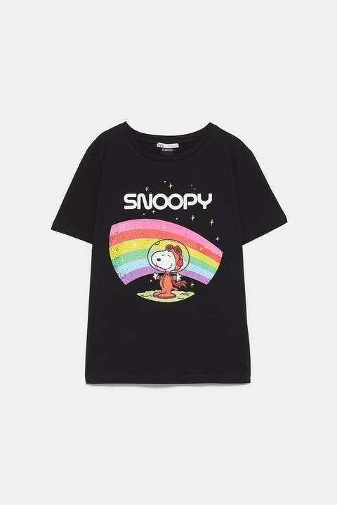 Snoopy © Peanuts T-shirt from Zara on 