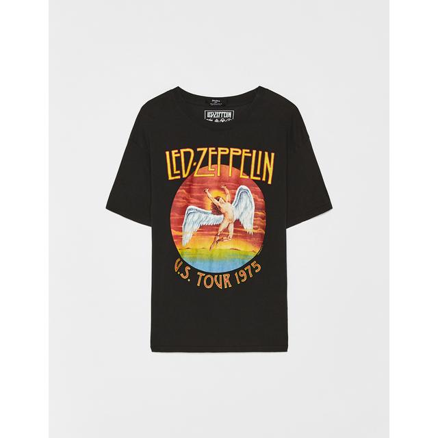 Terraplén Millas Cuna Camiseta Led Zeppelin from Bershka on 21 Buttons
