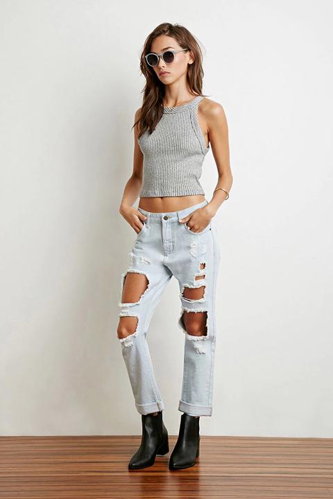 Destroyed Boyfriend Jeans