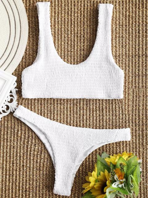 Top Bikini E Perizoma White