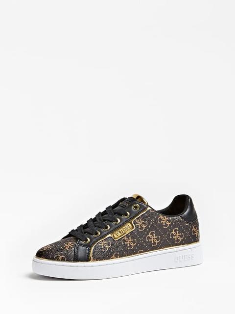 Guess Banq Logo-print Sneakers from 
