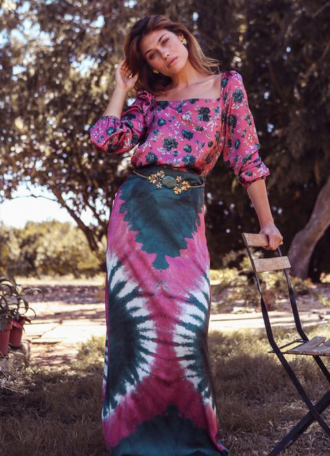 Falda Consuelo Tie-dye