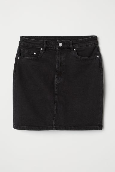 H & M - Gonna In Denim - Nero