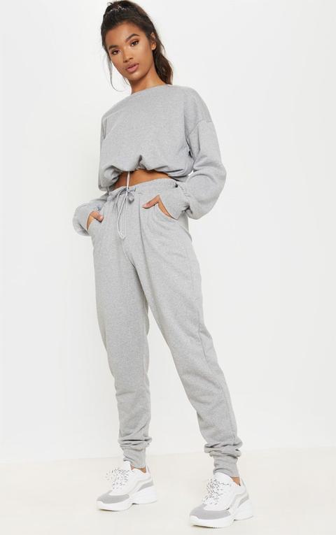 Grey Basic Gym Sweat Jogger