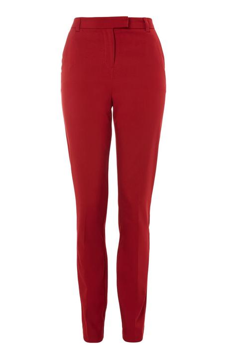 Tall High Waisted Cigarette Trousers