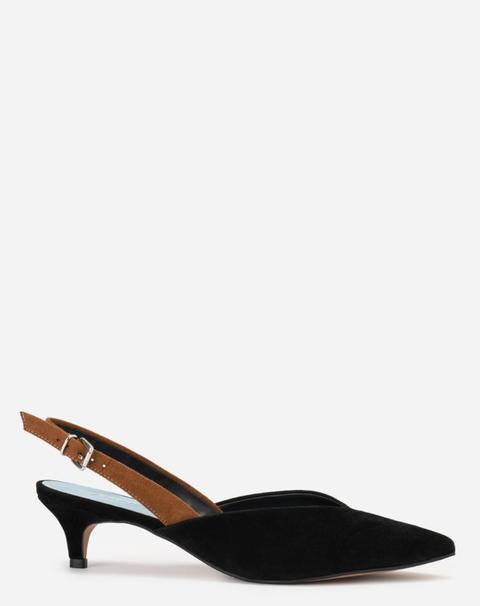 Scarpin Salto Baixo Slingback