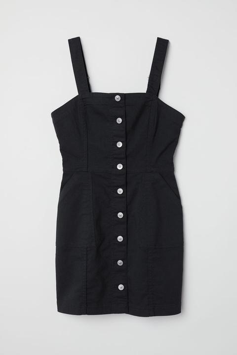 Vestido Peto - Negro