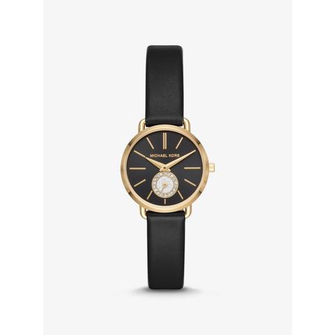 Reloj Portia Petite En Tono Dorado De Piel