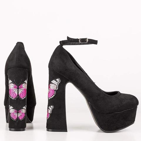 Nara - Butterfly Platform Heels