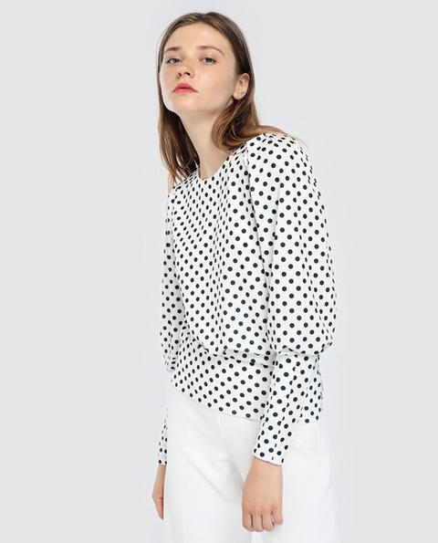 Sfera - Camiseta De Mujer Lunares Con Caja de Sfera 21 Buttons