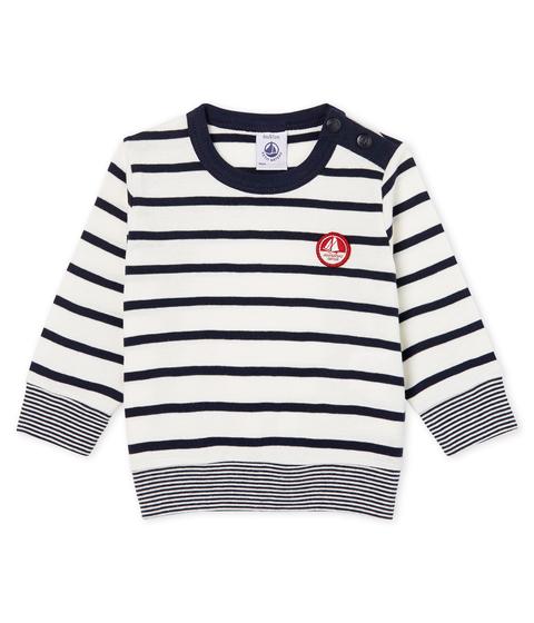 Tee Shirt Manches Longues Rayure Mariniere Bebe Garcon From Petit Bateau On 21 Buttons