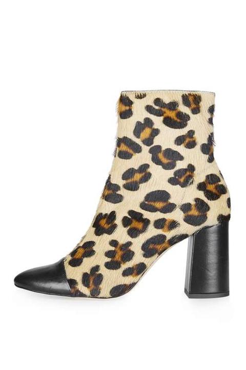 Happy-days Leopard Ankle Boots - View All Boots - Shoes