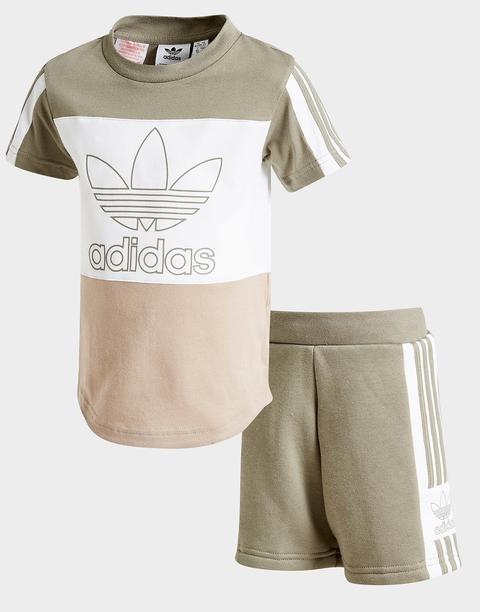 infant adidas shorts and shirt