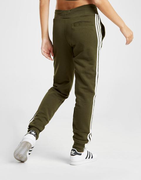 Adidas Originals 3-stripes California Fleece Pants Green - Womens from Jd Sports 21 Buttons