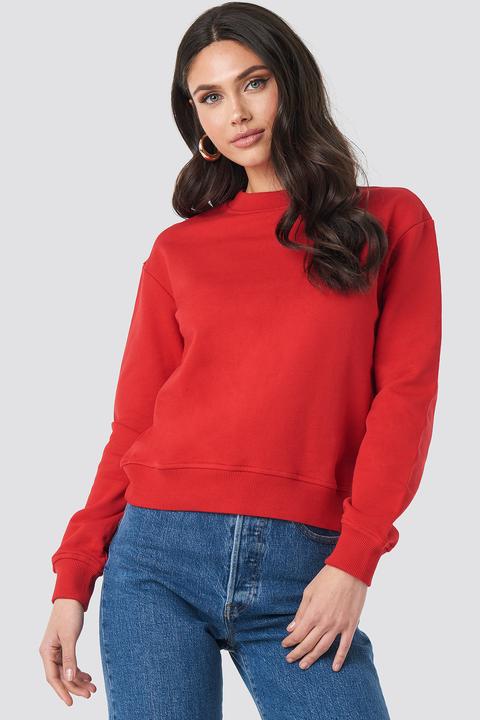 Basic Sweater Red