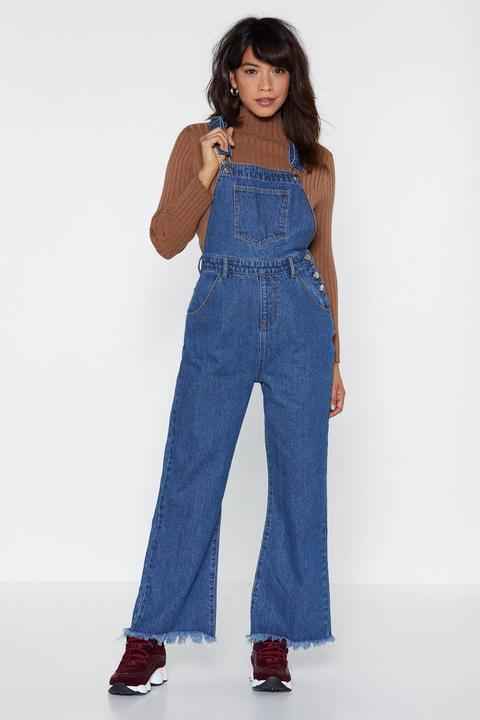 There She Goes Denim Overalls