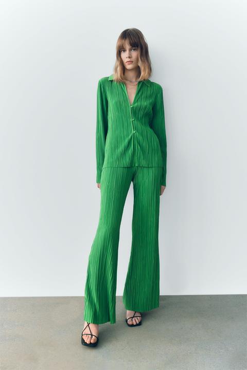 Pleated Trousers