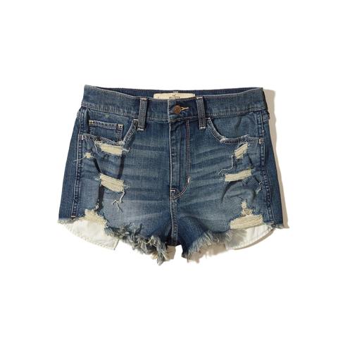 High-rise Denim Vintage Shorts