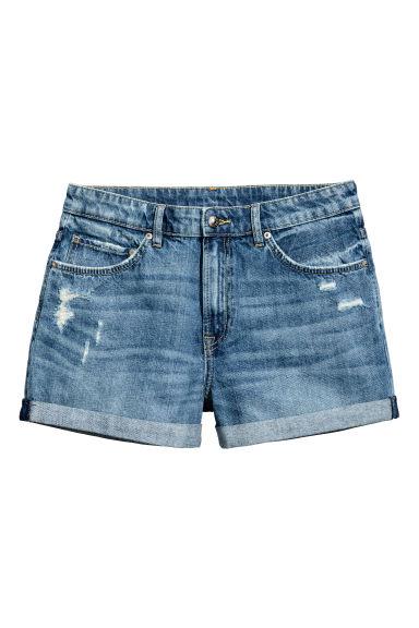 H & M - Shorts In Jeans Boyfriend - Blu