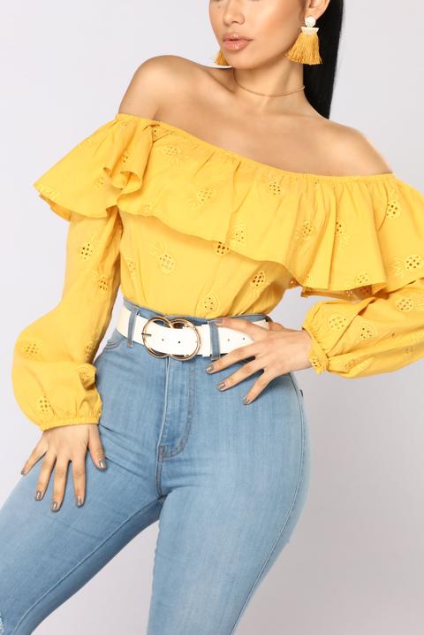 fashion nova off the shoulder top