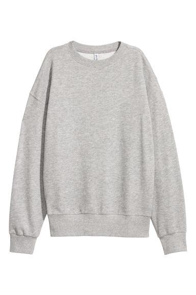 H & M - Sudadera Oversize - Gris