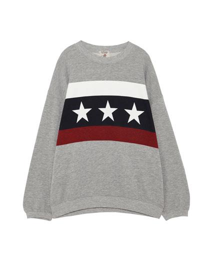 Sudadera Bandera Estrellas