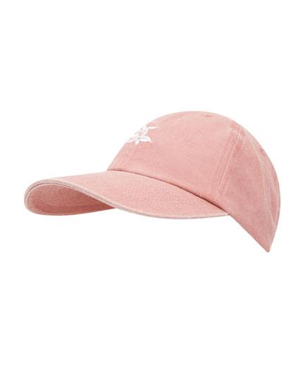 Gorra Bordado Rosa