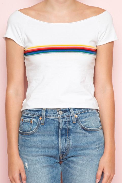 Rin Rainbow Top