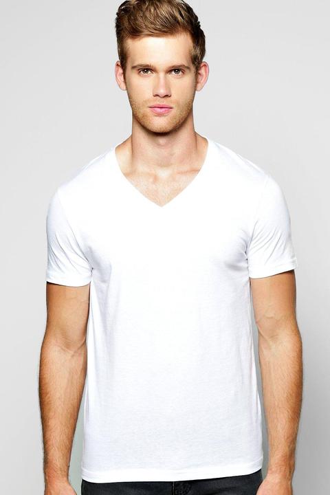 Basic V Neck T Shirt