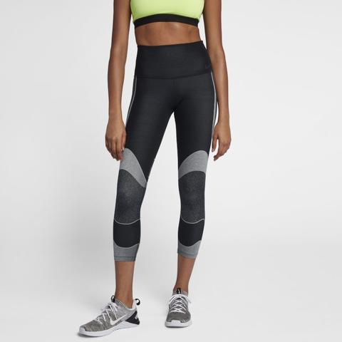 Leggings Da Training Ridotti Nike Power - Donna - Nero