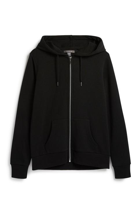 Black Zip Hoody