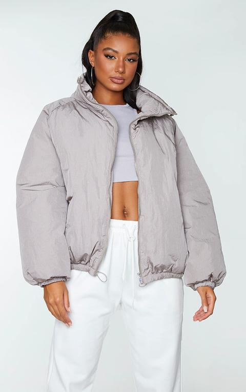 Grey Extreme Oversized Puffer Jacket