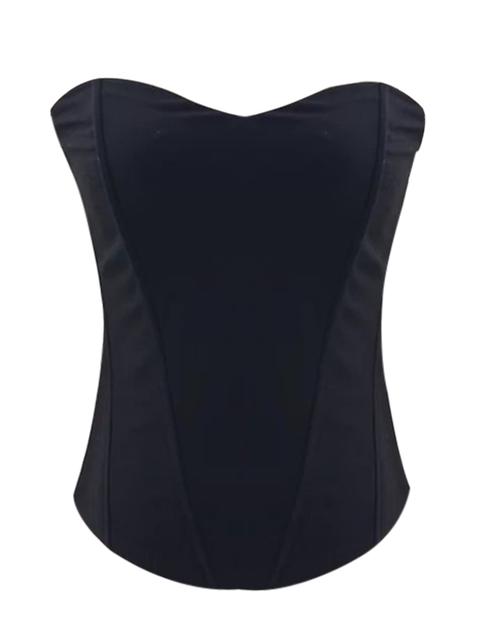 Senza Spalline Corsetto Tank Top